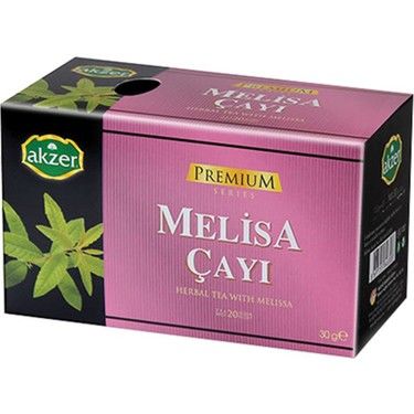 Akzer Premium Melisa Çayı 20'li Süzen Poşet