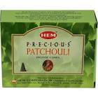Hem Tütsü Paçuli Kokulu 10 Konik Tütsü - Patchouli
