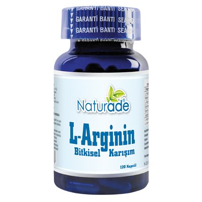 L-Arjinin Bitkisel Karışım 120 Kapsül x 380 mg