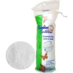 Bambino Cotton Disk Makyaj Temizleme Pamuğu 100'lü