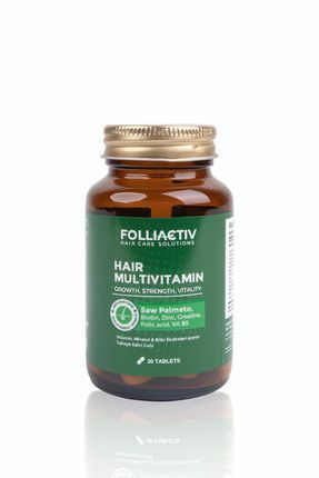 Folliactiv Hair Multivitamin Growth Strength Vitality 30 Tablets