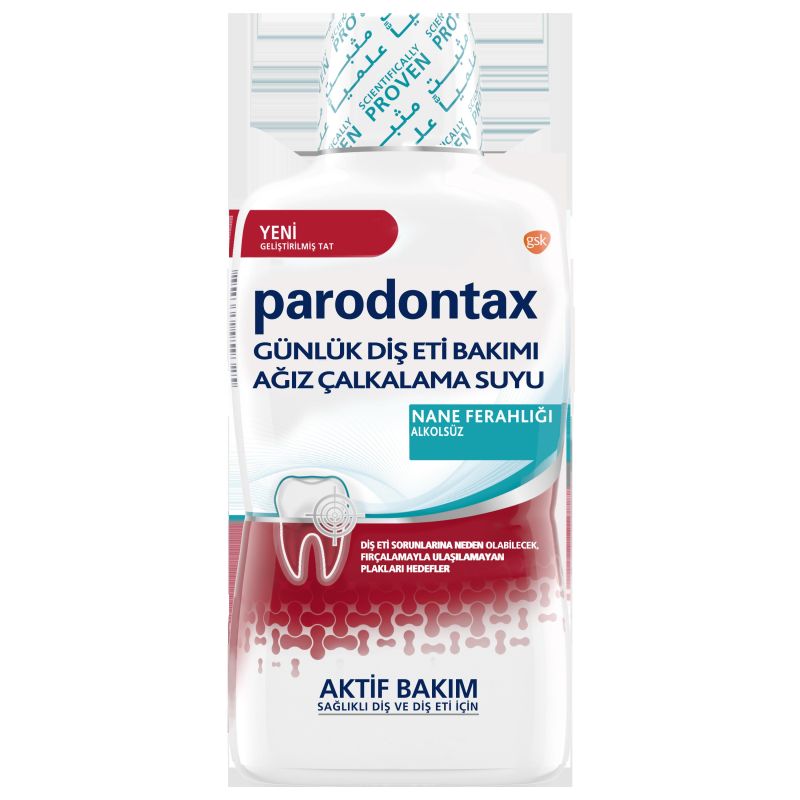 Parodontax Nane Ferahlıgı Agız Bakım Suyu 500 Ml