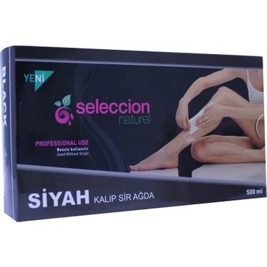 Seleccion Naturel Siyah Kalıp Sir Ağda 500 gr