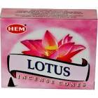Hem Tütsü Nilüfer Kokulu 10 Konik Tütsü - Lotus