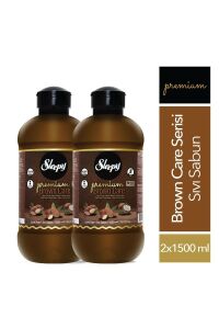Sleepy Sıvı Sabun Premium Brown Care Doğal Argan 1500 ml