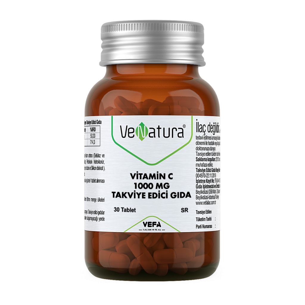 VeNatura Vitamin C 1000 mg Sr 30 Tablet
