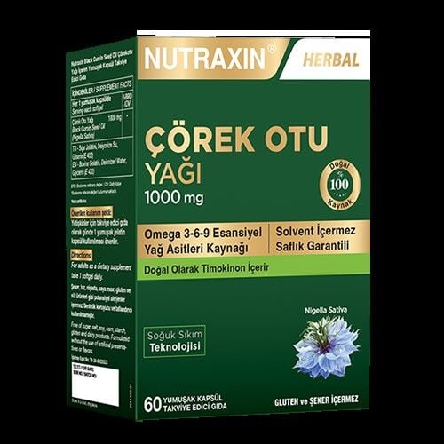 NUTRAXIN COREK OTU YAGI 1000MG 60 KAPSUL