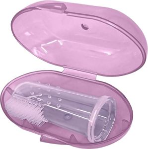 Bambino T087 Parmak Diş Kaşıyıcı - Pembe