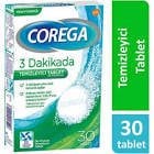 Corega Temizleyici Tablet 30 Adet - 5 Dakikada Temizlik