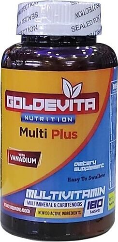 Goldevita Multiplus Multivitamin 180 Tablet