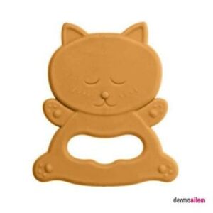 Bambino P-0230 Kauçuk Yumuşak Diş Kaşıyıcısı - Turuncu