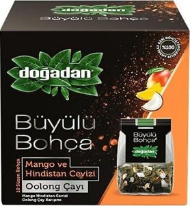 Doğadan Büyülü Bohça Mango ve Hindistan Cevizi Oolong Çayı 10 Bohça