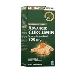 SKT:10/2022 Nutraxin Advanced Curcumin 750mg 30 Softgel