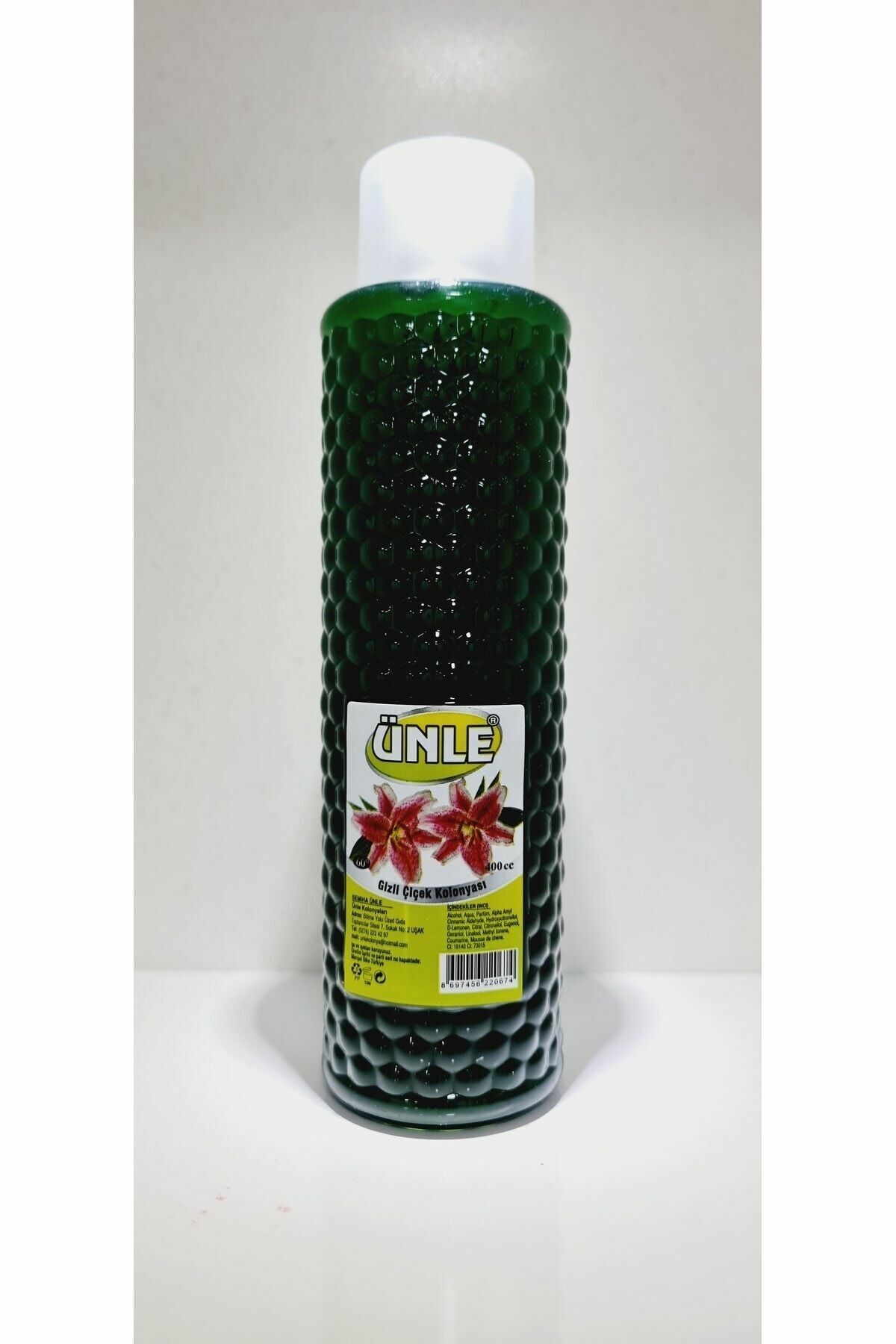 Ünle Özel Seri Gizli Çiçek Kolonyası Pvc 150 ml