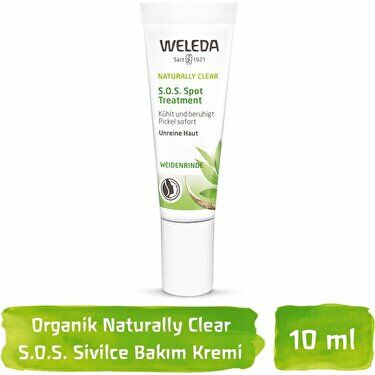 Weleda Naturally Clear S.O.S. Sivilce  Bakım Kremi 10 ml