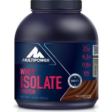 Multipower Whey Isolate Protein 2000 Gram Çikolata
