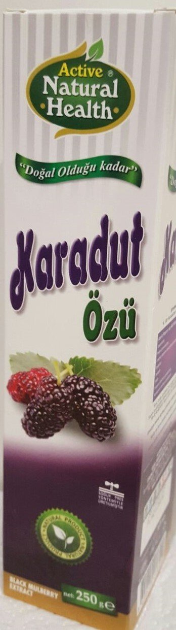 Karadut Ozu 250 Ml Active Natural