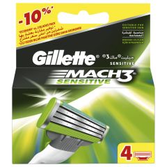 GILLETTE MACH3 HASSAS YEDEK 4LU