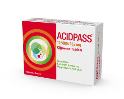 Acidblock Çiğneme Tableti Mide Asidi Düzenleyici ve Koruyucu 24 Tablet