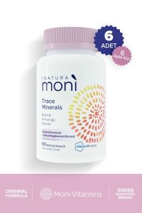 İnatura Moni Trace Minerals 60 Kapsül - 12 Adet