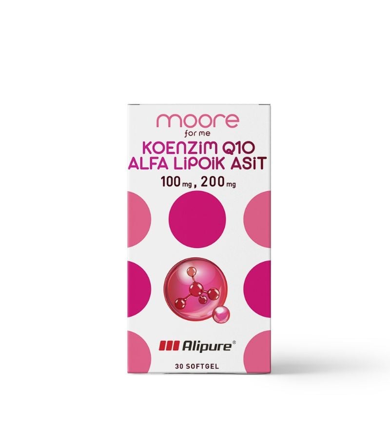 Moore Koenzim Q10 & Alfa Lipoik Asit 30 Softgel