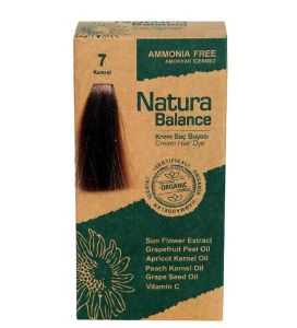 Natura Balance Organik Krem Saç Boyası 60 ml - 7 Kumral