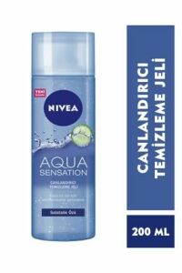 Nivea Aqua Sensation Yüz Temizleme Jeli Canlandırıcı 200 ml - Nivea El Kremi Hediyeli