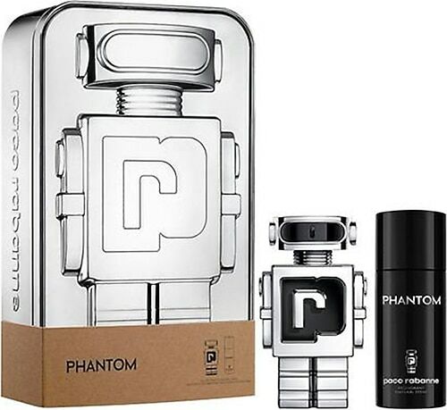 Paco Rabanne Phantom Erkek Parfüm EDT 100 ml + Sprey Deodorant 150 ml