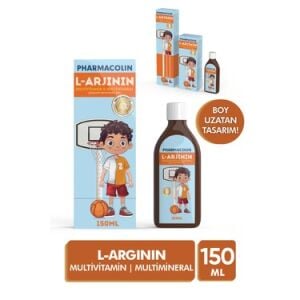 Pharmacolin L-Arginine Multivitamin Multimineral Şurup 150 ml