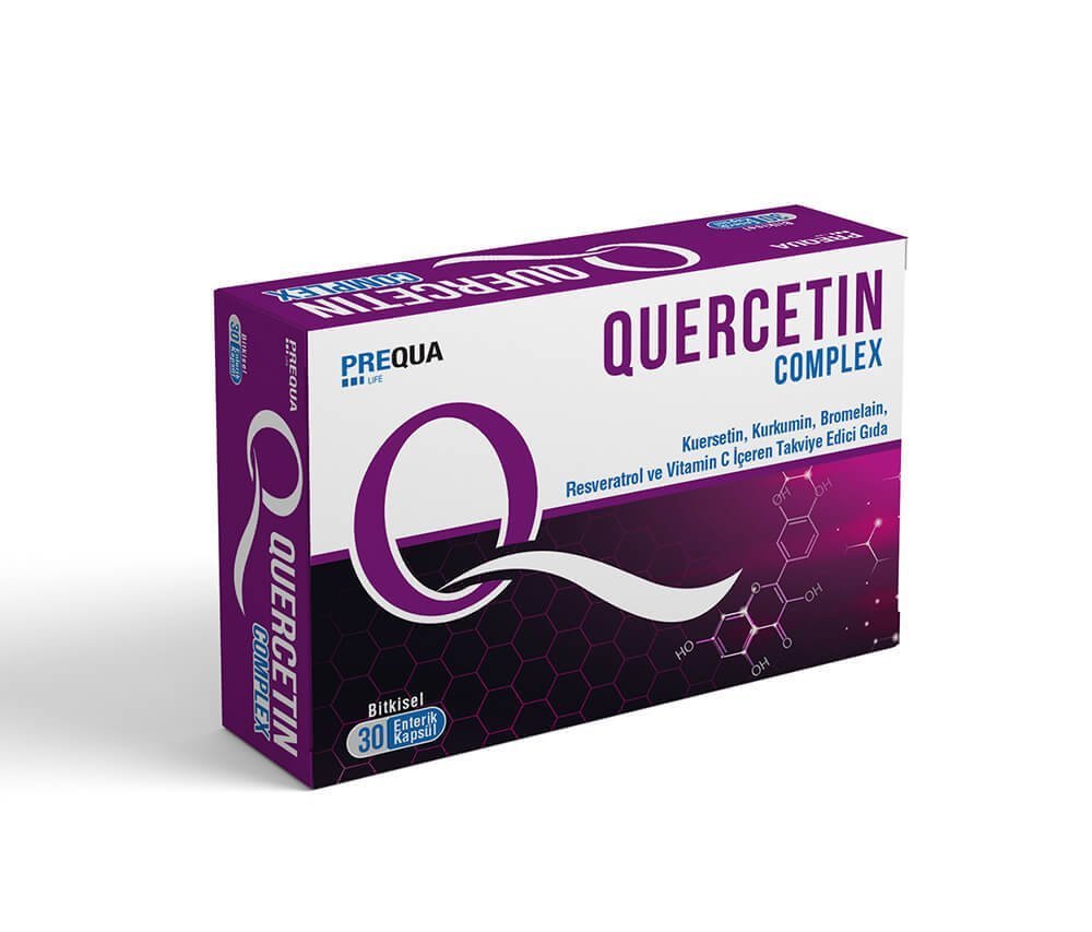 Quercetin Complex 30 Bitkisel Enterik Kapsül