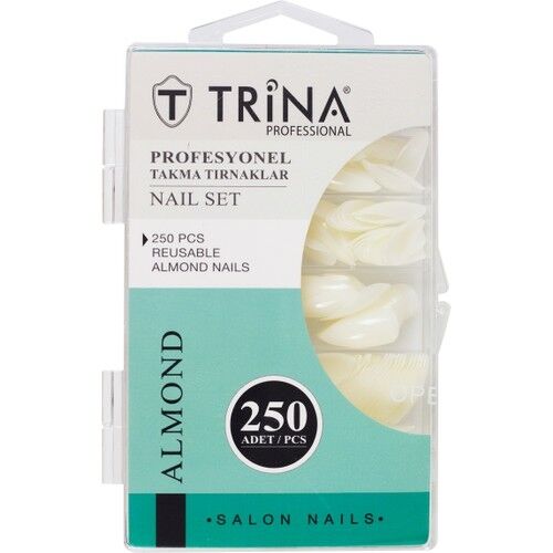 Trina Takma Tırnak 250‘li - Almond 09
