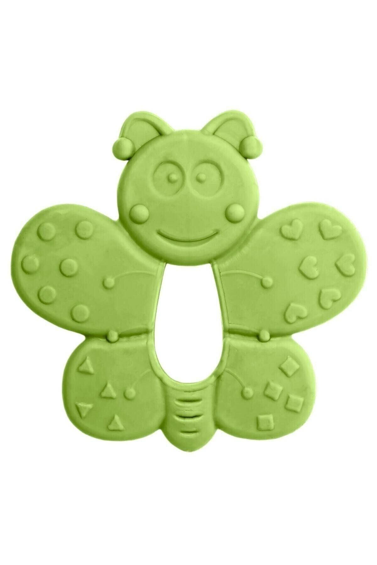 Bambino P-0230 Kauçuk Yumuşak Diş Kaşıyıcısı - Yeşil