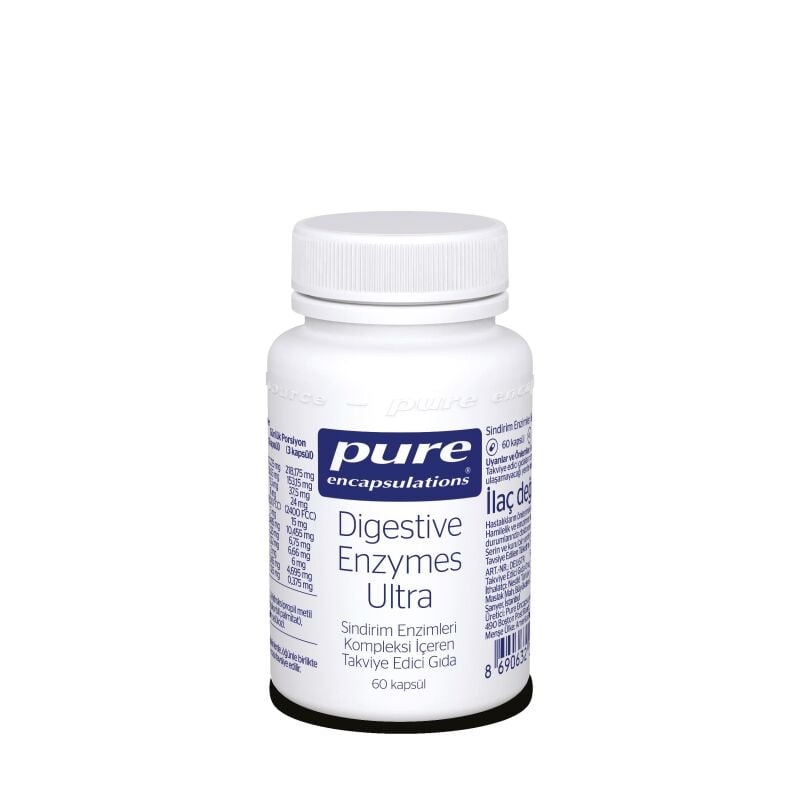 PURE DIGESTIVE ENZYM 60 CAP.