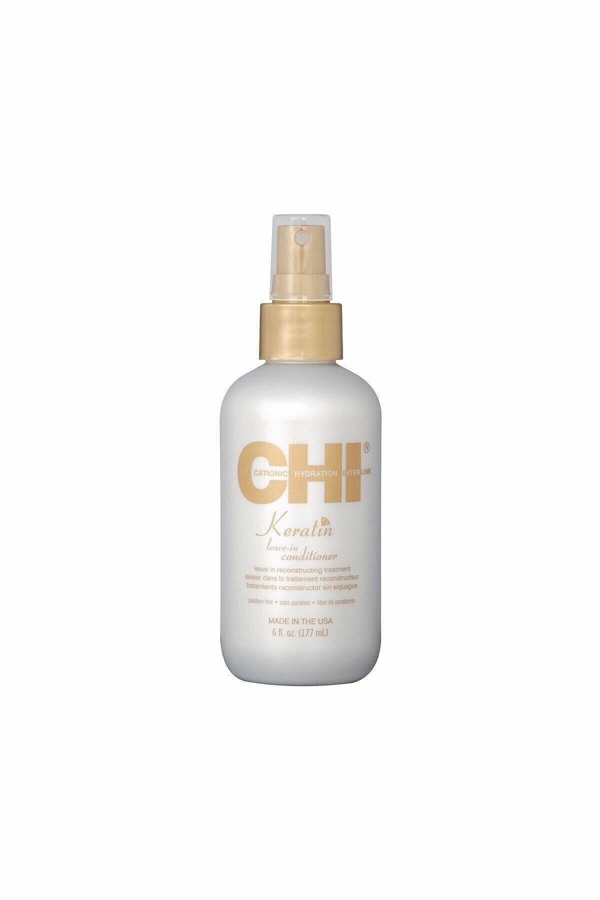 Chi Yıpranmış Saçlar İçin Keratin Özlü Saç Kremi Sprey 177 ml