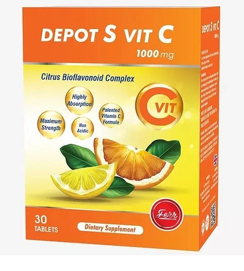 Arancio's Vit C Depot Form Depot S Vit C 30 Tablet