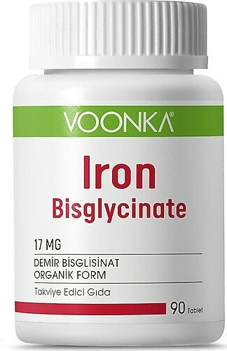 Voonka Iron Bisglycinate 90 Tablet