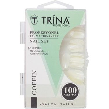 Trina Takma Tırnak 100‘lü - Coffin 06