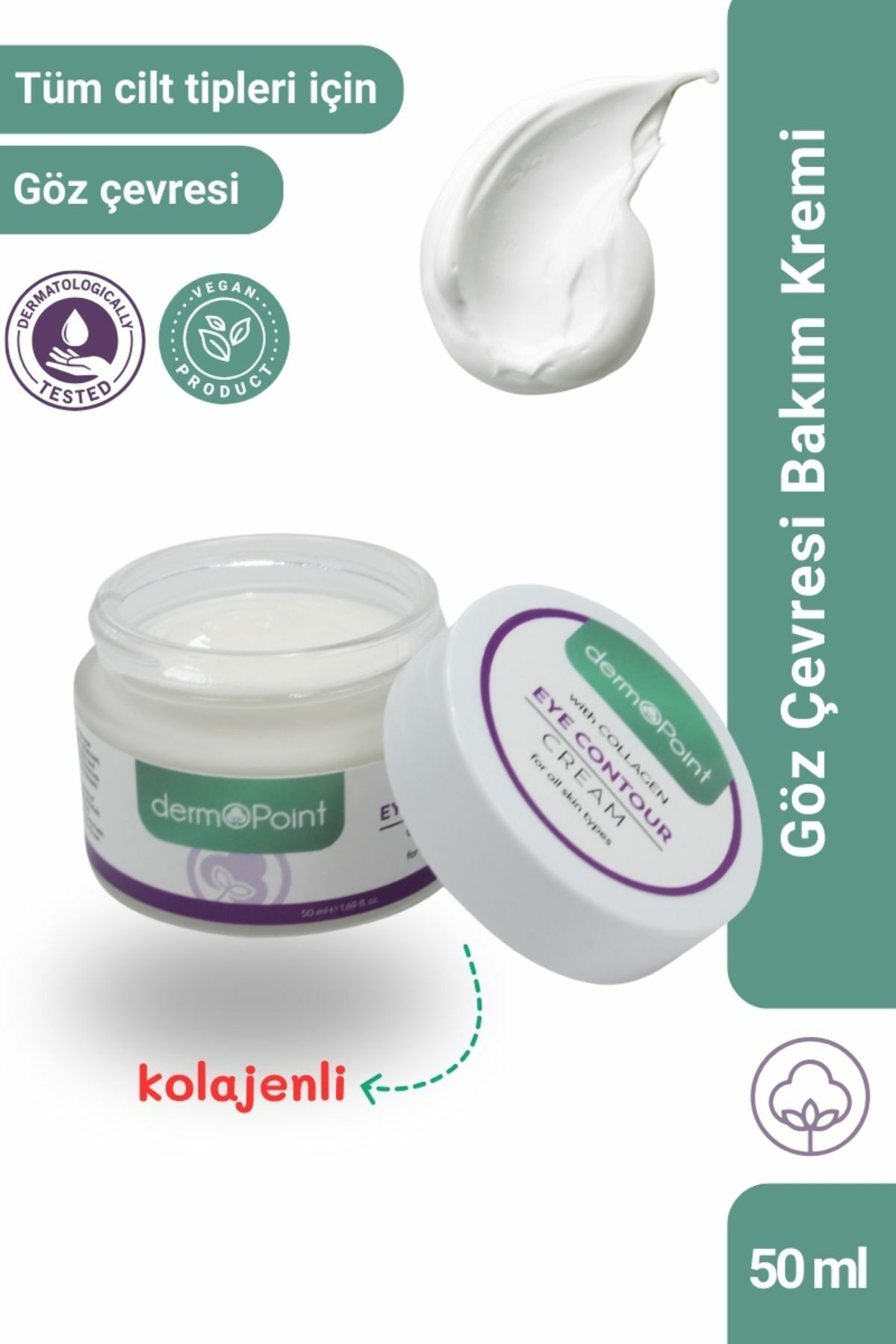 Dermopoint Yaşlanma Karşıtı Göz Çevresi Bakım Kremi 50 ml