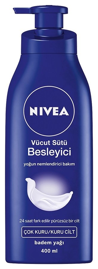 NIVEA BODY MILK KURU CILT PUMP 400ML