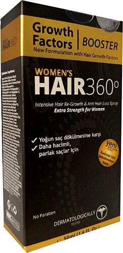 Hair 360 Growth Factor Booster Women Sprey 50 ml