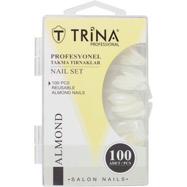 Trina Takma Tırnak 100‘lü - Almond 03