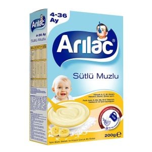 ARILAC SUTLU MUZLU EK GIDA 200 GR