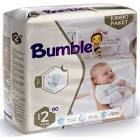 Bumble Çocuk Bezi 2 Numara Jumbo Paket 80'li