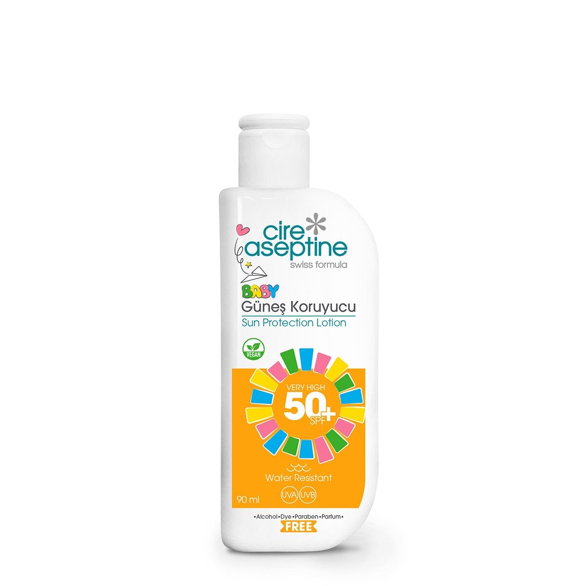 Cire Aseptine Baby Güneş Koruyucu Losyon SPF50+ 90 ml