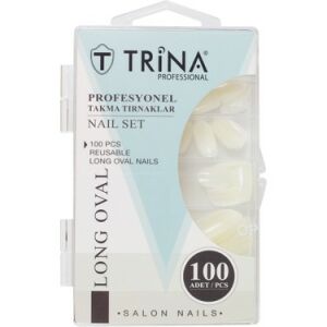 Trina Takma Tırnak 100‘lü - Long Oval 02
