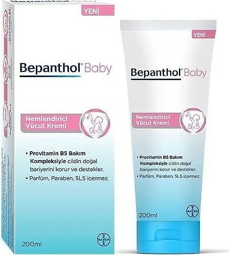 Bepanthol Baby Nemlendirici Vücut Kremi 200 ml