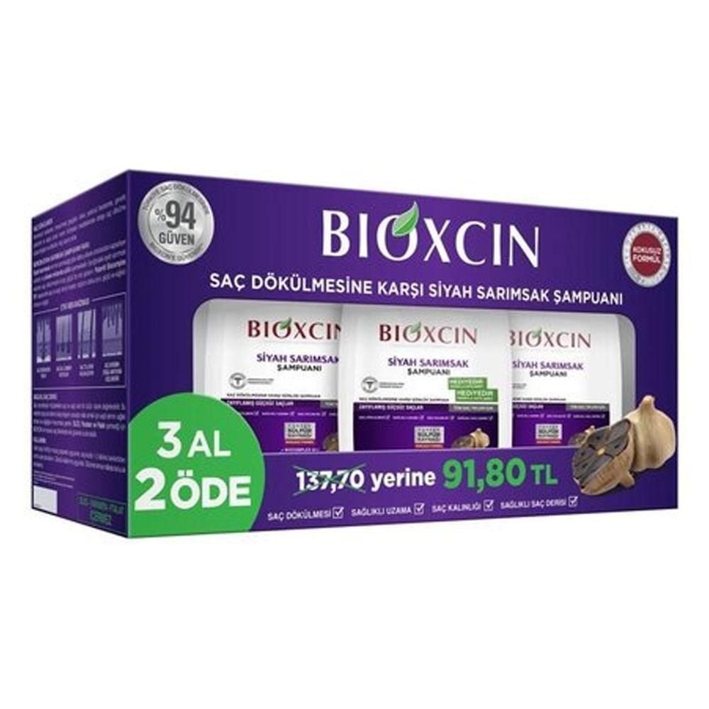Bioxcin Siyah Sarımsak Şampuanı 300 ml - 3 Al 2 Öde (119,80 TL Etiketli)
