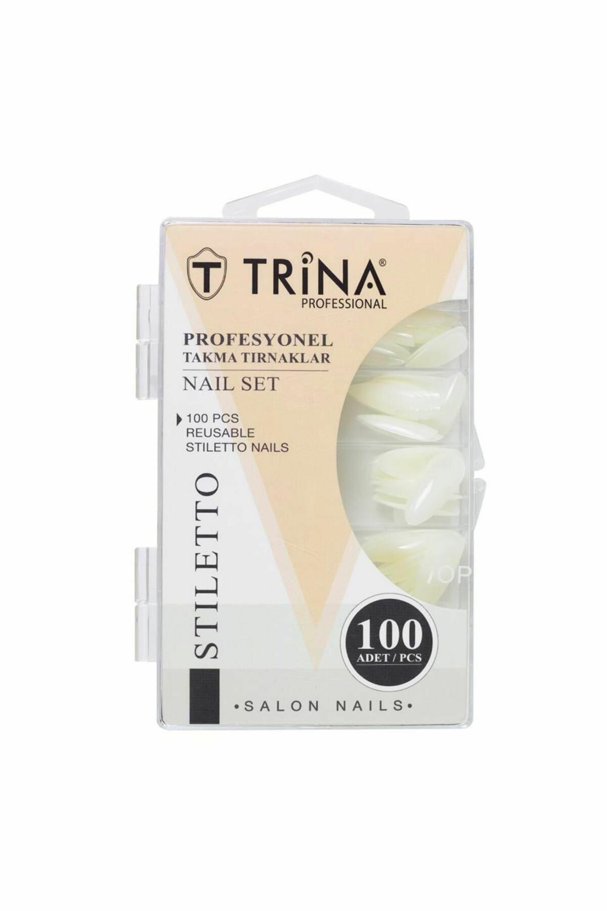 Trina Takma Tırnak 100‘lü - Stiletto 01