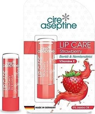 Cire Aseptine Çilek Dudak Bakım Kremi 4,5 gr