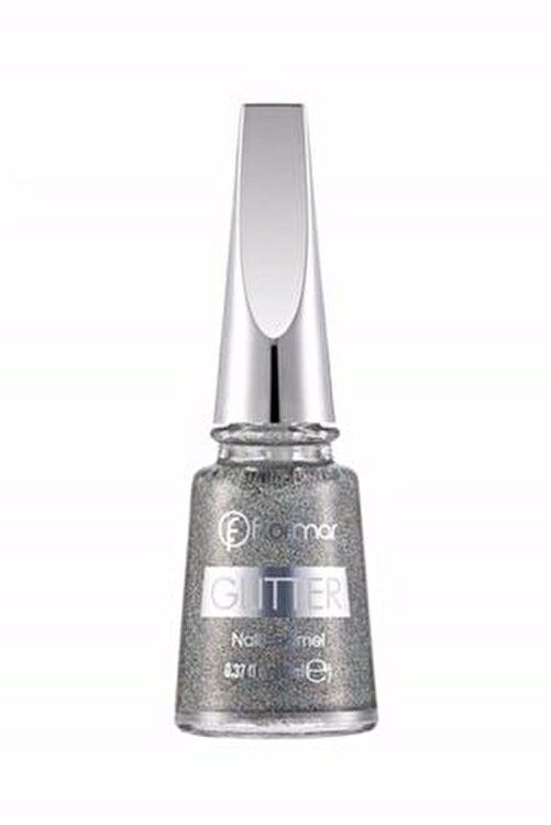Flormar Glitter Oje - 38 Holographic Silver